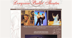 Desktop Screenshot of longviewballet.org